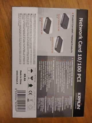 Scheda di rete Kraun 10/100 PCI