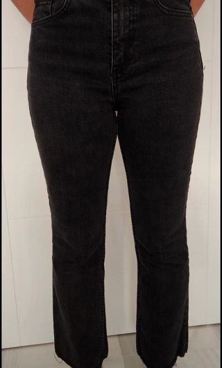 Pantalón vaquero Zara Negro