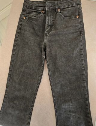 Pantalón vaquero Zara Negro