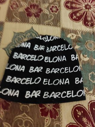 Gorra Barcelona Negra