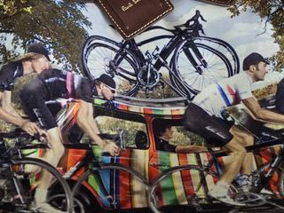 Bolso Bandolera Rapha Paul Smith Ciclismo