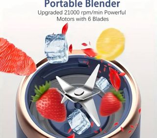 Batidora portátil vaso frutas smoothie