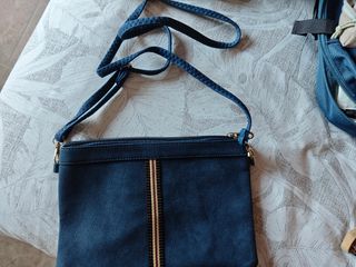 Bolso bandolera azul