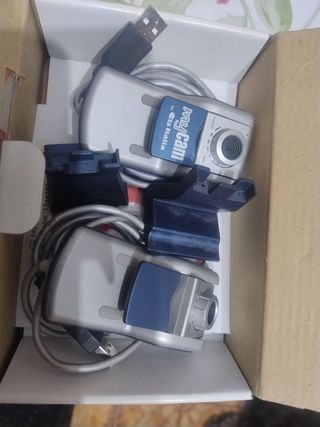 Webcam myCam Blu/Argento