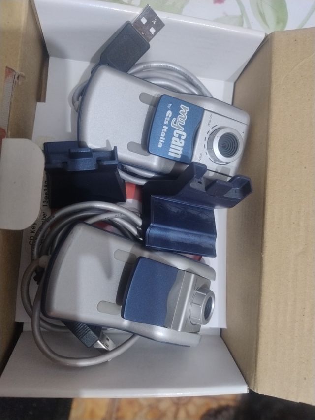 Webcam myCam Blu/Argento