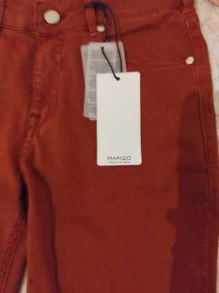 Pantalón Mango Marron Talla 36 sin usar,etiqueta 