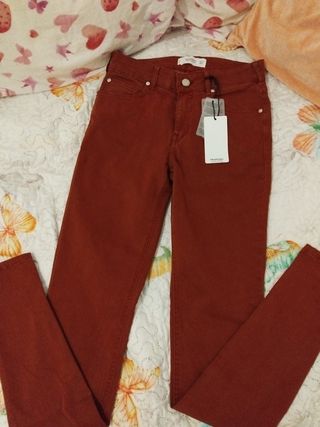 Pantalón Mango Marron Talla 36 sin usar,etiqueta 