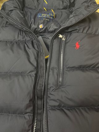 Chaleco Polo Ralph Lauren Negro Rojo
