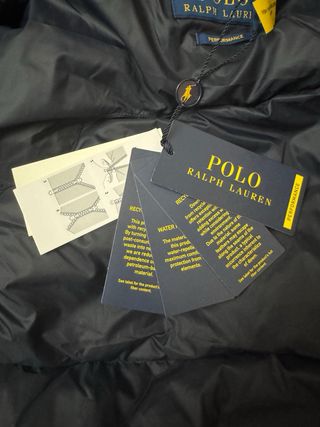 Chaleco Polo Ralph Lauren Negro Rojo