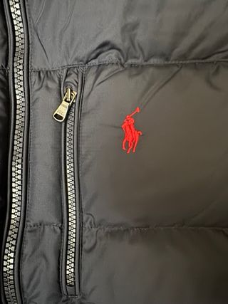 Chaleco Polo Ralph Lauren Negro Rojo