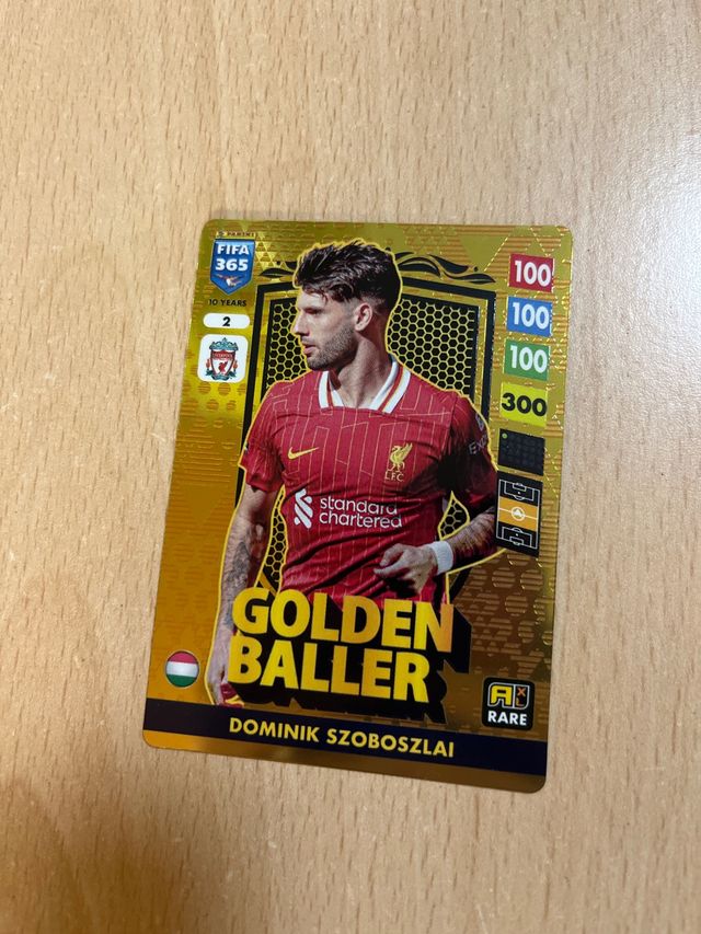Carta Panini FIFA 365 Golden Baller