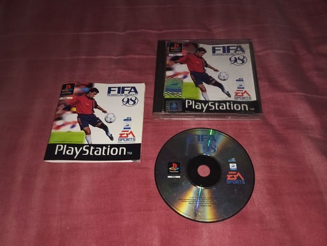 FIFA 98: Rumbo al Mundial PS1