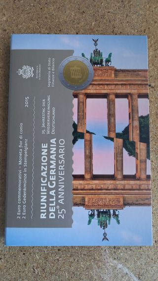 San Marino 2€ Conmemorativa,  cartera oficial 