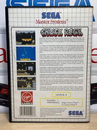 Chuck Rock - SEGA Master System