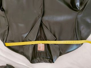 Cappotto in pelle Conbipel nero