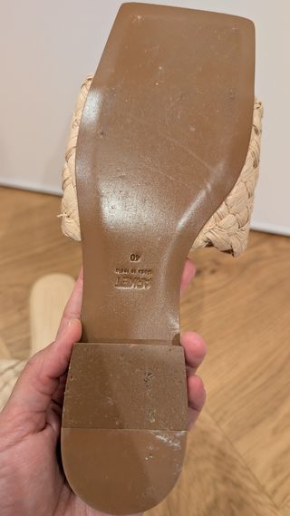 Sandalias Arket Talla 40 Beige
