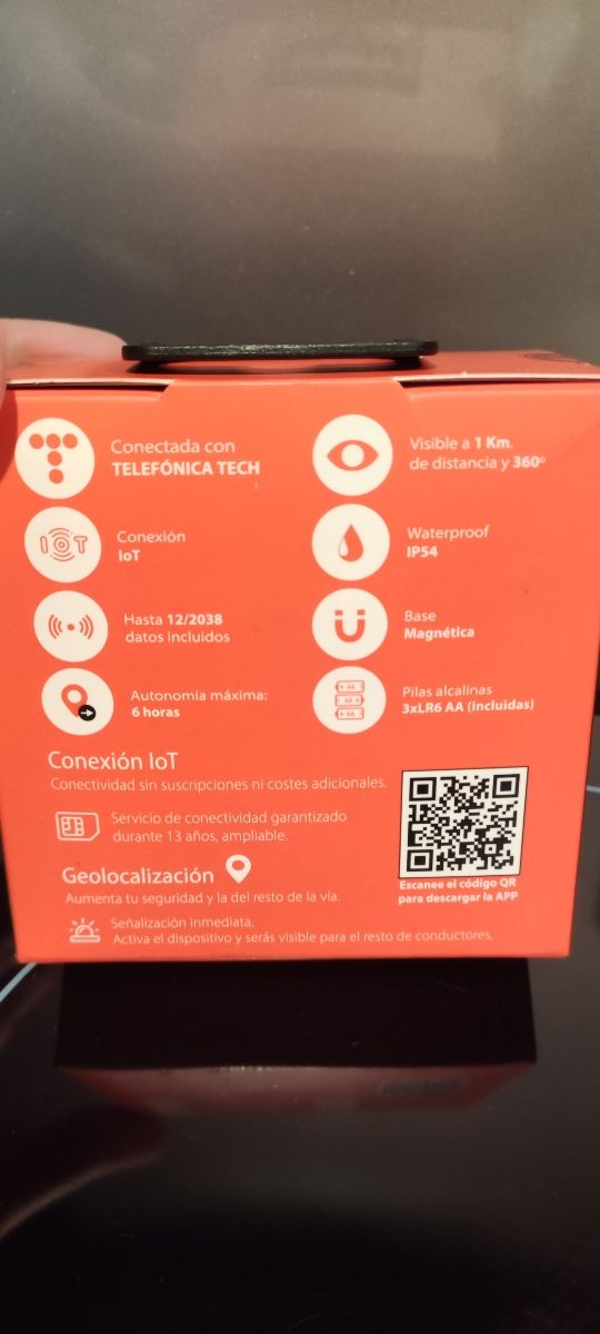 Luz de Emergencia V16 Geolocalizada THULOS