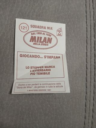 Figurina Milan Club Limbiate Rossonera