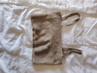 Top Zara marrón talla S