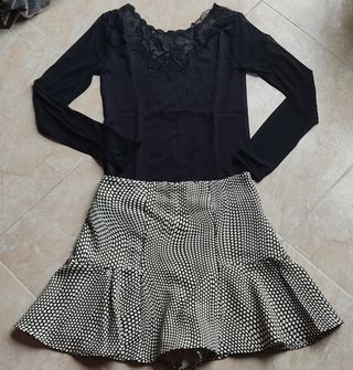 Conjunto Falda y Camiseta
