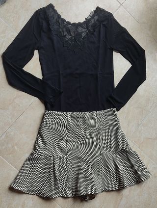 Conjunto Falda y Camiseta