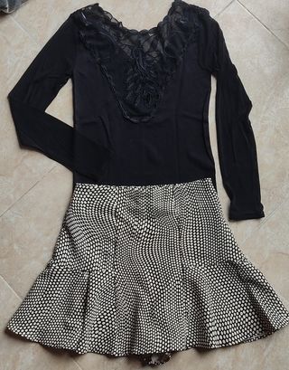 Conjunto Falda y Camiseta