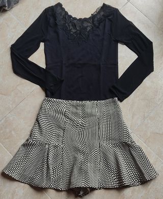 Conjunto Falda y Camiseta