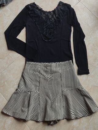 Conjunto Falda y Camiseta