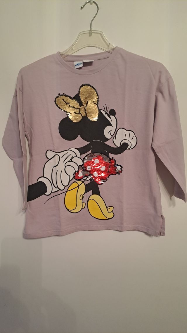Camiseta niña Zara Talla 9 Minnie Mouse