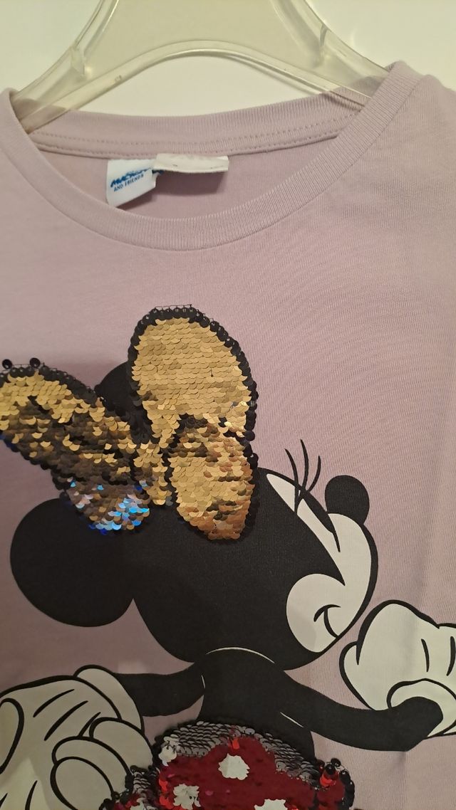 Camiseta niña Zara Talla 9 Minnie Mouse
