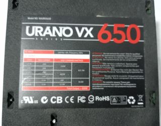 Fuente Alimentación Urano VX 650W Gaming