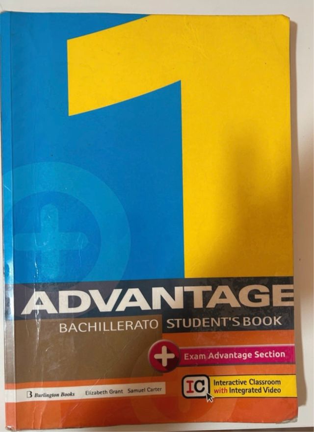 ADVANTAGE FOR BACHILLERATO 1. ST'S BOOK (2017)