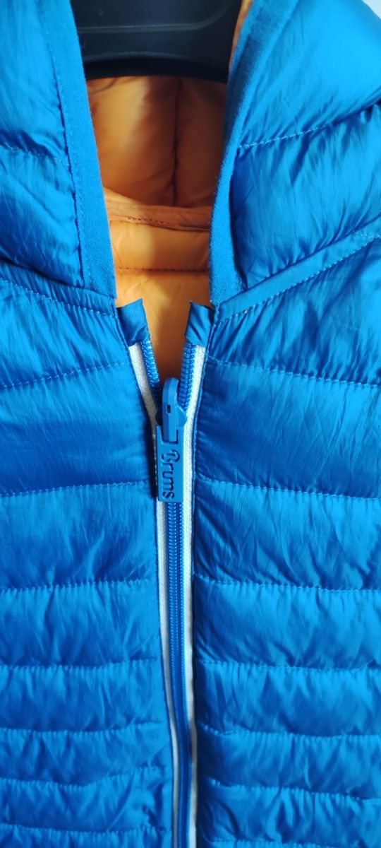 Piumino 14 anni double face con cappuccio