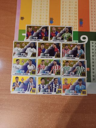 Colección cromos Mix Liga Este 25-26