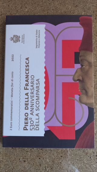 San Marino 2€ Conmemorativa,  cartera oficial 