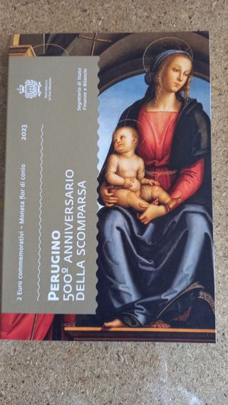 San Marino 2€ Conmemorativa,  cartera oficial 