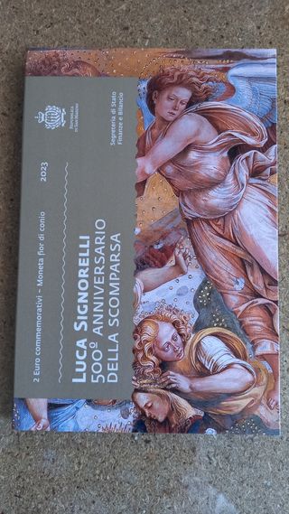 San Marino 2€ Conmemorativa,  cartera oficial 