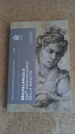 San Marino 2€ Conmemorativa,  cartera oficial 