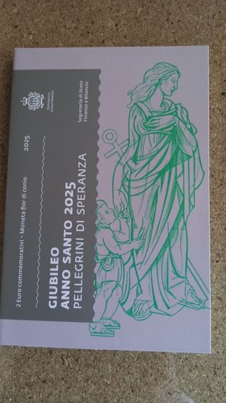 San Marino 2€ Conmemorativa,  cartera oficial 