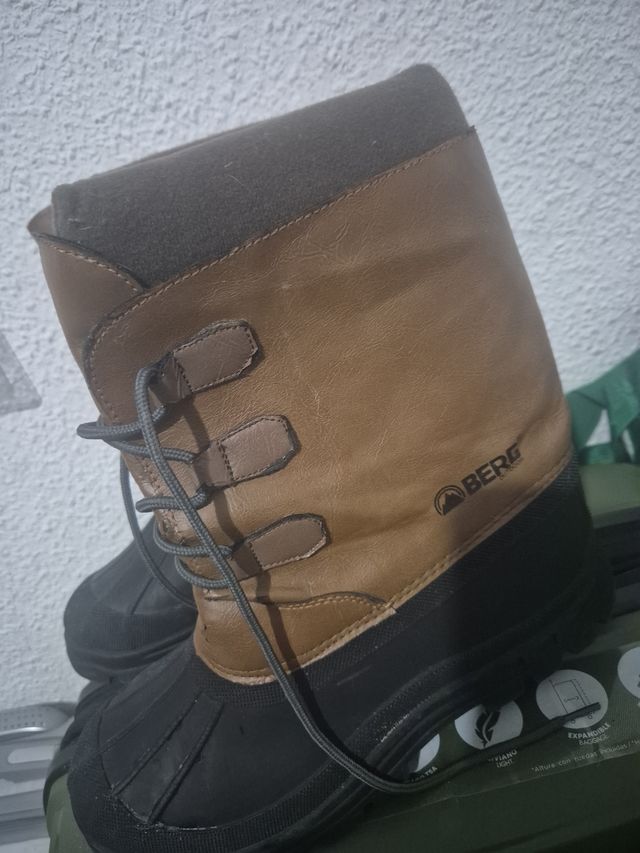 Botas de invierno marrones talla 40