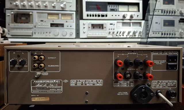 Etapa Clase A MARANTZ  Esotec SM-6 de 1980