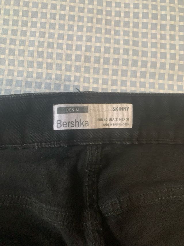 Jeans Bershka Skinny Neri W31