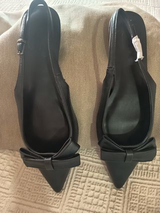 Zapatos planos negros mujer talla 37
