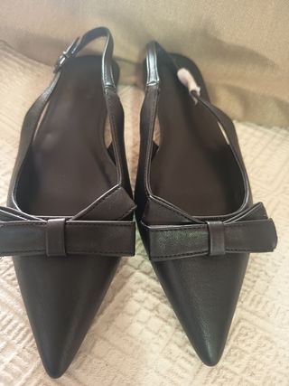 Zapatos planos negros mujer talla 37