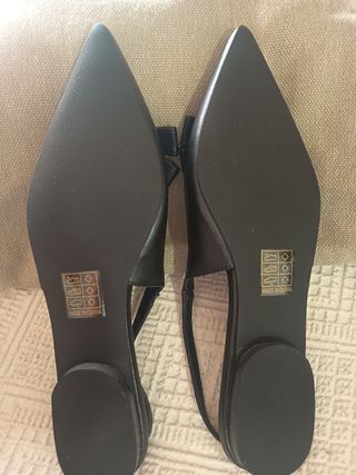 Zapatos planos negros mujer talla 37