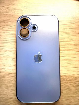 X2 Fundas iPhone 16 Celeste y Blanca