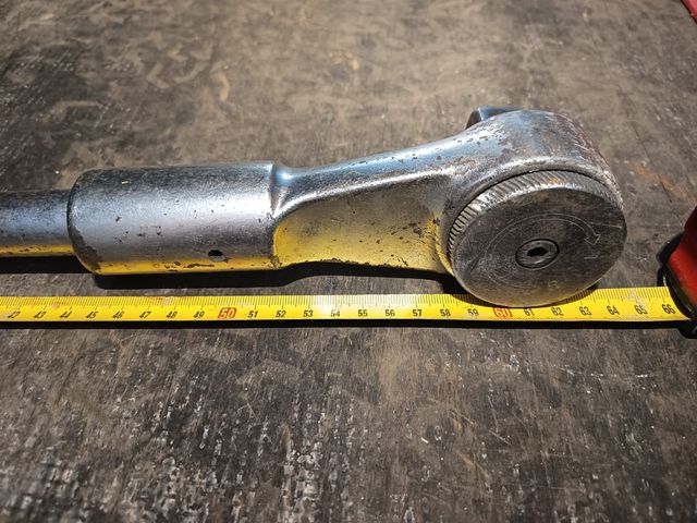 Llave de carraca 1 pulgada Palmera 262.195CRV