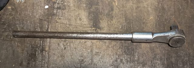 Llave de carraca 1 pulgada Palmera 262.195CRV