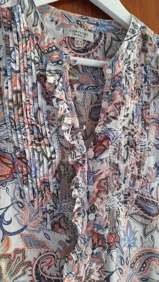 Blusa Cortefiel Estampada