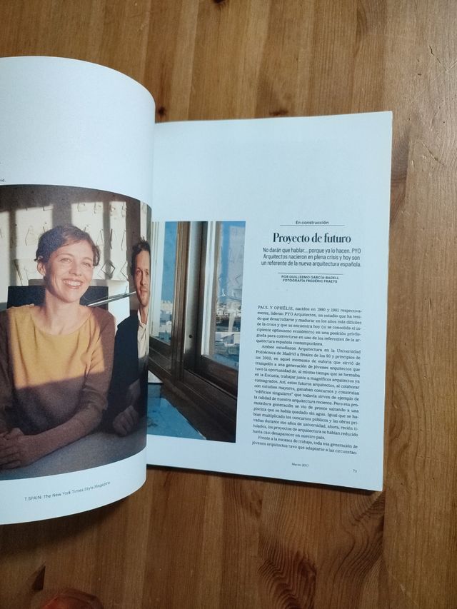 Revista "The New York Time Style Magazine"